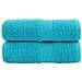 Asciugamani Premium SOLUND 2 pz Turchese 30x30 cm 600 g/m² - Foto miniatura 1