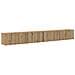 Set mobile TV 4 pcs rovere artigianale 60 x 30 x 30 cm - Foto miniatura 1