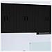 Pensile cucina 2 pcs Nero 30 x 31 x 80 cm Legno multistrato - Foto miniatura 2