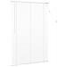 Tenda Veneziana Regolabile Bianco 150 x 70 cm PVC - Foto miniatura 5