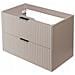| Mobiletto - 80 cm | Beige opaco - tonalità cachemire | L /H /D 80/57/46 cm | Mobili da bagno, mobili da bagno, mobiletti da bagno - Foto miniatura 4