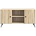Mobile TV Rovere Sonoma 102 x 34,5 x 50 cm Legno ingegnerizzato - Foto miniatura 4