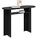 Tavolo consolle Rovere Nero 100 x 39,5 x 75 cm - Foto miniatura 3
