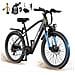 Bicicletta Elettrica GT300 26 Pollici E-bike 250W, Batteria 36V 10Ah 7 Velocità Autonomia 30-50km Nero - Foto miniatura 1