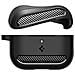 Custodia Per Airpods 3 Nera Opaca Spigen Rugged Armor - Foto miniatura 4