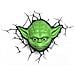 Lampada da Muro 3D Yoda Star Wars - Foto miniatura 2