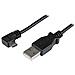 Cavo di ricarica e sincronizzazione micro USB da 1 m - USB-A a Micro B ad angolo destro - M / M - 0,25mm² - Foto miniatura 1