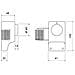 Termostato A Contatto Meccanico Perry 1tctb091 Con Corpo Pressofuso Con Sonda Esterna +20 / +60°c Funzionamento On / off Differenziale Fisso 1,5+ / -1°c Scala Graduata Con Indice Di Regolazione 1 Livello Di Temperatura Con Regolazione Continua - Foto miniatura 3