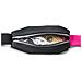 Runbelt Duo Custodia a Cintura Elastica per Smartphone 6.2" Taglia XXL Colore Nero / Rosa - Foto miniatura 3