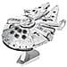 Fascinations Metal Earth Iconx Millennium Falcon Puzzle Di Metallo 3d - Foto miniatura 2