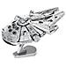 Fascinations Metal Earth Iconx Millennium Falcon Puzzle Di Metallo 3d - Foto miniatura 1