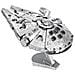 Fascinations Metal Earth Iconx Millennium Falcon Puzzle Di Metallo 3d - Foto miniatura 4