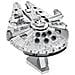 Fascinations Metal Earth Iconx Millennium Falcon Puzzle Di Metallo 3d - Foto miniatura 5