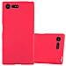 Custodia Compatibile Con Sony Xperia X Compact In Frost Rosso - Coperchio Protettivo In Silicone Tpu Flessibile - Foto miniatura 1