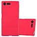 Custodia Compatibile Con Sony Xperia X Compact In Frost Rosso - Coperchio Protettivo In Silicone Tpu Flessibile - Foto miniatura 4