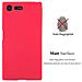Custodia Compatibile Con Sony Xperia X Compact In Frost Rosso - Coperchio Protettivo In Silicone Tpu Flessibile - Foto miniatura 5