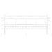 Telaio Divano Letto Bianco In Metallo 90x200 Cm - Foto miniatura 2