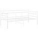 Telaio Divano Letto Bianco In Metallo 90x200 Cm - Foto miniatura 3