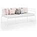 Telaio Divano Letto Bianco In Metallo 90x200 Cm - Foto miniatura 4