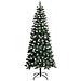 Albero Di Natale Artificiale Con Base Verde 180 Cm Pvc - Foto miniatura 5