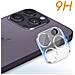 Vetro Temperato 9h Per Fotocamera Iphone 14 Pro / 14 Pro Max Trasparente - Foto miniatura 3