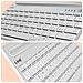 Tastiera Wireless Qwerty Bianca Linq, Compatibile Con Ios / Android / Windows - Foto miniatura 5