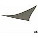 Tenda Aktive Triangolare 360 X 0,5 X 360 Cm Grigio Poliestere (6 Unità) - Foto miniatura 1