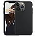Cover Per Iphone 12 Pro Max Premium Silicone Microfibra, Nero - Foto miniatura 1