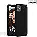 Cover Per Iphone 12 Pro Max Premium Silicone Microfibra, Nero - Foto miniatura 4
