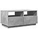 Tavolino Da Soggiorno Con Luci Led Grigio Cemento 90x49x40 Cm - Foto miniatura 5