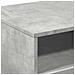 Tavolino Da Soggiorno Con Luci Led Grigio Cemento 90x49x40 Cm - Foto miniatura 10