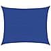 Vela Parasole 160 G /m Rettangolare Blu 6x8 M In Hdpe - Foto miniatura 1