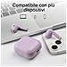 Wireless Beat Free con Custodia di Ricarica Colore Viola - Foto miniatura 5