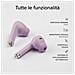 Wireless Beat Free con Custodia di Ricarica Colore Viola - Foto miniatura 4