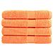 Asciugamani Sauna Solund 4 Pz Arancione 80x200 Cm 600 G/m - Foto miniatura 1
