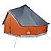 Tenda Familiare Tipi 10 Persone Grigia e Arancione Impermeabile - Foto miniatura 4