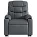 Poltrona Alzapersona Elettrica Reclinabile Grigio in Similpelle - Foto miniatura 9