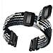 Cinturino Intrecciato In Nylon Elastico Con Fibbia Magnetica A Sgancio Rapido Compatibile Con Garmin Fenix Series Multicolor 26 Millimetri - Foto miniatura 2