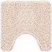 Tappeto da bagno 3 pcs Crema 50 x 50 cm Polipropilene - Foto miniatura 4