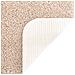 Tappeto da bagno 3 pcs Crema 50 x 50 cm Polipropilene - Foto miniatura 7