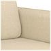 Set Divani 4 pz con Cuscini Crema in Tessuto - Foto miniatura 7