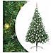 Albero di Natale artificiale con luci integrate Verde 210 cm - Foto miniatura 1