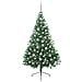 Albero di Natale artificiale con luci integrate Verde 210 cm - Foto miniatura 4