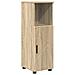 Set di mobili per il bagno con cassetto 5 pcs Rovere Sonoma - Foto miniatura 7