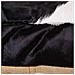 Cuscino In Pelle Bianco /nero 48x10x48h - Foto miniatura 5