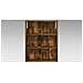 Set di Armadi da Bagno con lo scaffale 3 pcs 100 x 10,5 x 50 cm - Foto miniatura 6