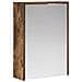 Mobiletto per specchio da bagno Rovere fumé 43 x 16 x 62.5 cm - Foto miniatura 1