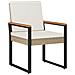 Set Mobili da Esterno 4 pcs Beige e Bianco Crema polyrattan - Foto miniatura 4