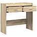 Tavolo consolle Rovere Sonoma 90 x 35 x 80 cm - Foto miniatura 3