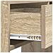 Tavolo consolle Rovere Sonoma 90 x 35 x 80 cm - Foto miniatura 6